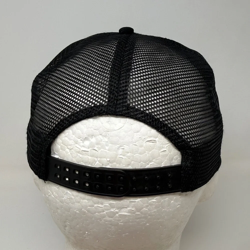 Cobra Be Bold Eagle Patch Trucker‎ Hat Black Mesh Snapback Cap One Size